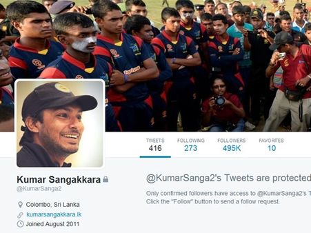 ஓ மை காட்.. குமார் சங்ககாரா டிவிட்டர் அக்கவுண்டில் ஆபாச படம் ரிலீஸ்