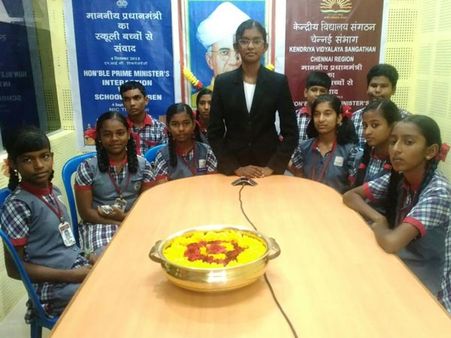 தமிழில் வணக்கம் கூறி, நெல்லை மாணவி கேள்விக்கு வீடியோ கான்பரன்சில் பதில் அளித்த மோடி!