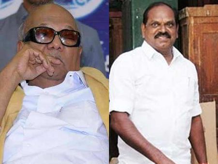 சொல்லாததை சொன்னதாக எழுதுவதா.. கருணாநிதி மீது அமைச்சர் வைத்திலிங்கம் உரிமை மீறல் புகார்