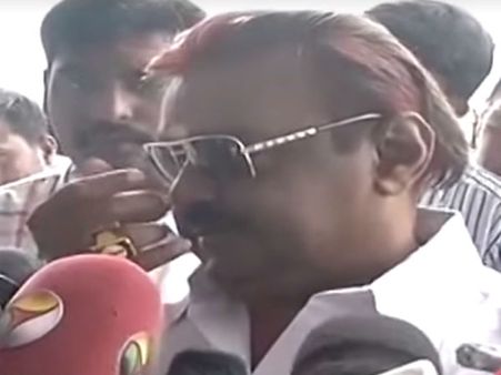 2 நாளைக்கு ரோடு பளிச்சுன்னு இருக்கும்... முதலீட்டாளர் மாநாடு குறித்து விஜயகாந்த் 'கருத்து'