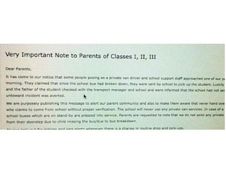 பள்ளிக் குழந்தைகளை கடத்த இப்படியும் ஒரு கும்பல் கிளம்பியிருக்கு: பெற்றோர்களே உஷார்!