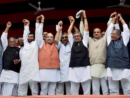 பீகார் தேர்தல்: 2வது ஏபிபி -நீல்சன் கருத்துக் கணிப்பு .. பாஜக- ஐக்கிய ஜனதா தளம் இடையே மல்லுக்கட்டு