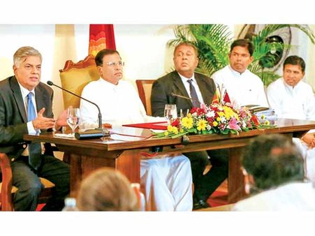 ஐ.நா. அறிக்கையில் 'காட்டம்' இல்லாததற்கு எங்களது நல்லாட்சியே காரணம்..: மார்தட்டும் சிறிசேன, ரணில்