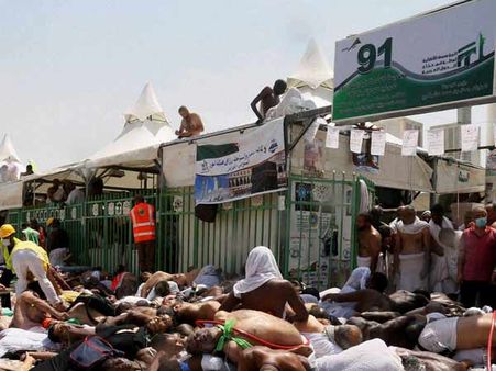 ஹஜ் கூட்ட நெரிசலில் சிக்கி உயிரிழந்த இந்தியர்களின் எண்ணிக்கை 20 ஆக உயர்வு