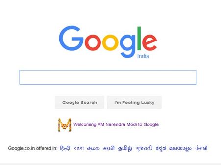 ”மஞ்சள் பூக்களின் மாலையுடன் வரவேற்கிறோம்”- டூடுள் போட்டு மோடியை அசத்திய கூகுள்!
