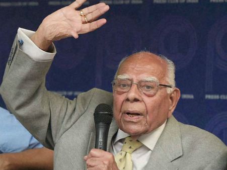 மக்களை ஏமாற்றிய மோடிக்கு தண்டனையாக பா.ஜ.க.வை தோற்கடியுங்கள்... பீகாரில் ராம்ஜெத்மலானி பிரசாரம்