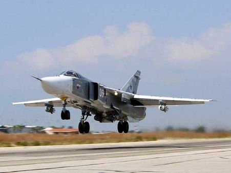 சிரியா எல்லையில் துருக்கிக்குள் நுழைந்த ரஷ்யா போர்விமானத்தால் பதற்றம்!!