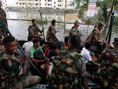 மழை வெள்ள பாதிப்புகளில் இருந்து 4,500 பேர் மீட்பு: தேசிய பேரிடர் மேலாண்மை ஆணையம் தகவல்