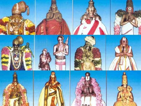 திருவல்லிக்கேணியில் 12-மாத ஆழ்வார்கள் சிறப்பு நிகழ்ச்சிகள்