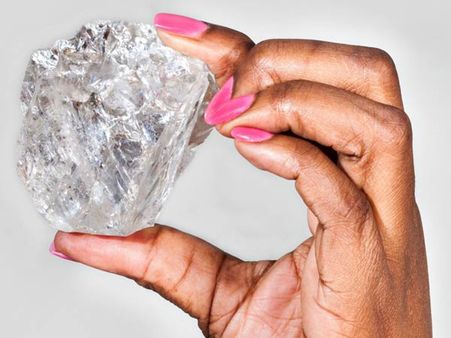 உலகின் 2வது மிகப்பெரிய்ய..வைரம்- போட்ஸ்வானாவில் கண்டுபிடிப்பு