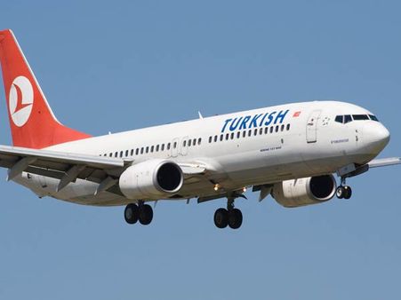 நடுவானில் வந்த வெடிகுண்டு மிரட்டல்... துருக்கி விமானம் தரையிறக்கம்