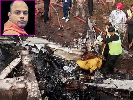 மாலையில் மகளின் பள்ளி விழாவிற்கு செல்ல திட்டம்... காலையில் விபத்தில் பலி.. துணை விமானியின் சோகக்கதை