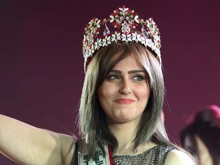 ஐ.எஸ்.ஐ.எஸ் இயக்கத்தில் சேரவிட்டால் கடத்துவோம் - “மிஸ் ஈராக்” அழகிக்கு மிரட்டல்!