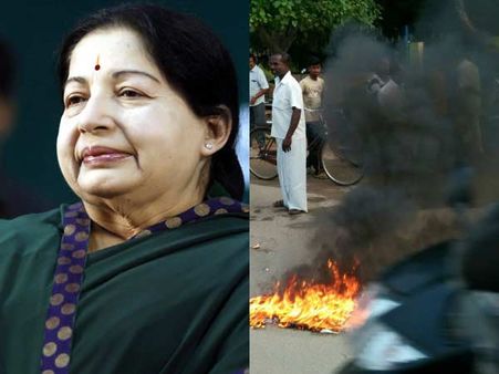 விஜயகாந்த் கொடும்பாவியை எரிக்காதீர்கள்.. தேர்தலில் மக்கள் பாடம் புகட்டுவர்.. ஜெ. உத்தரவு