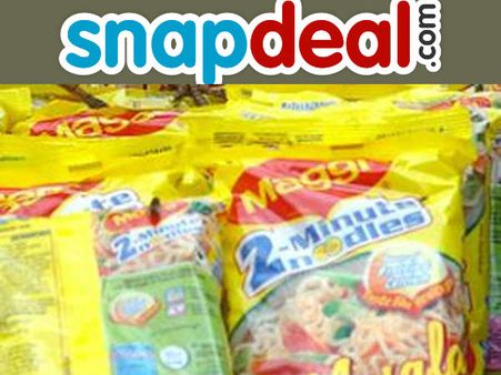 தடை அமலில் இருந்தபோது மேகி நூடுல்ஸ் விற்று சிக்கலில் மாட்டியுள்ள ஸ்னாப்டீல்