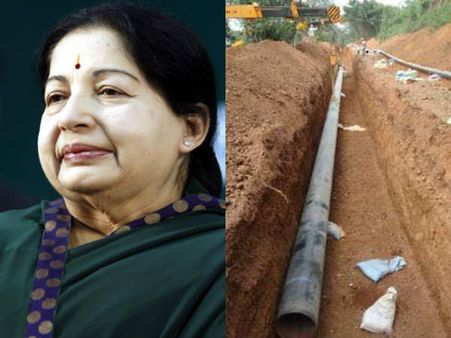 விளை நிலங்களில் எரிவாயு குழாய் பதிக்க அனுமதி: சீராய்வு மனு தாக்கல் செய்ய ஜெ. உத்தரவு