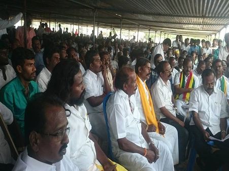 கல்வி, வேலை வாய்ப்புகளில் இடஒதுக்கீடு வேண்டி முத்தரையர்கள் உண்ணாவிரதம்