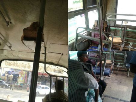 காயலான் கடைக்கு போகும் நிலையில் அரசு பஸ்கள்.. ரிஸ்க் எடுத்து ஓட்டும் டிரைவர்கள்.. பீதியில் பயணிகள்