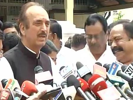 திமுக- காங். கூட்டணி அதிகாரப்பூர்வமாக உருவானது! கருணாநிதியை சந்தித்த பின் குலாம்நபி ஆசாத் அறிவிப்பு