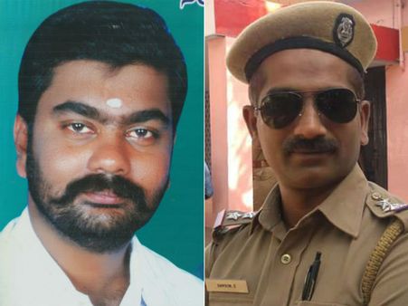 இன்ஸ்பெக்டரை அவன் இவன் என்று திமிராக பேசிய அதிமுக நிர்வாகி மீது கொலை மிரட்டல் வழக்கு