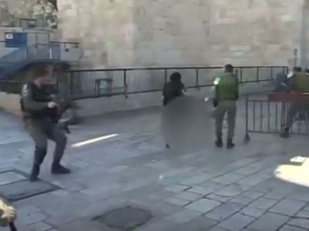 பாலஸ்தீனரை சுட்டுக் கொன்ற இஸ்ரேல் பாதுகாப்பு படை: வைரலாகும் வீடியோ