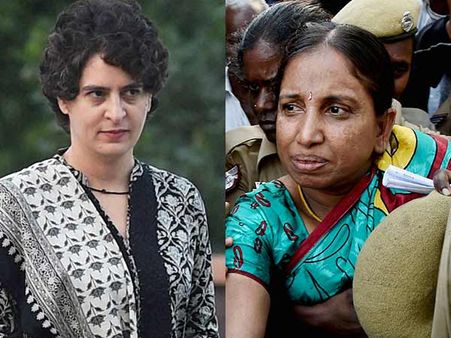 வேலூர் சிறைக்கு வந்தபோது என்னை மிரட்டினார் பிரியங்கா... நளினி பரபரப்புத் தகவல்