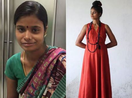 ‘எப்டியிருந்த நான் இப்டியாகிட்டேன்’... டெல்லியில் வேலைக்காரப் பெண் மாடலான கதை!