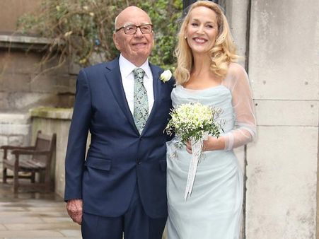 விஜய் டிவி ஓனர் 84 வயது முர்டோச்சிற்கு 4வது திருமணம்... 59 வயது மாடலைக் கரம் பிடித்தார்!