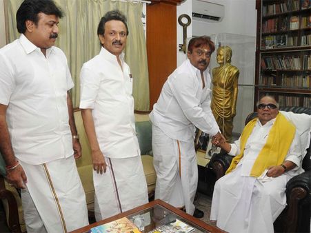 திமுக-தேமுதிக தேர்தல் கூட்டணி உறுதி - மார்ச் 11ல் கருணாநியை சந்திக்கிறார் விஜயகாந்த்?