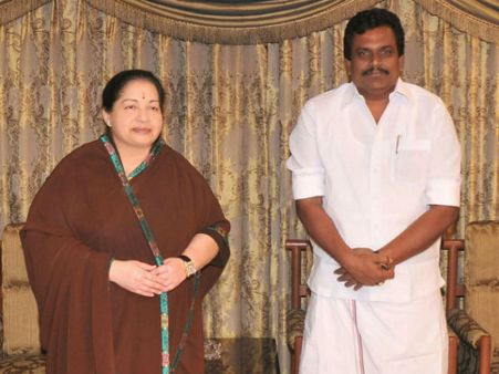 ஜெ.வை நேரில் சந்தித்து நன்றி சொன்ன தங்கத் தமிழ் செல்வன்