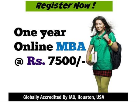 ஆன்லைனில் ரூ.7,500ல் எம்.பி.ஏ. ஒன் இயர் கோர்ஸ் படிக்கலாம் வாங்க!