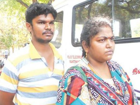 உடுமலை சங்கர் கொலையால் அச்சம்... திண்டுக்கல் போலீசில் தலித் இளைஞர் மனைவியுடன் தஞ்சம்!