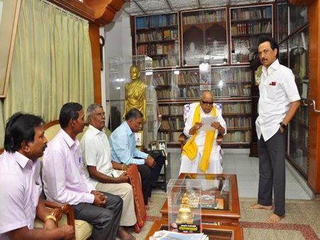 டி.எஸ்.பி. விஷ்ணுப்ரியா வழக்கை சி.பி.ஐ.தான் விசாரிக்க வேண்டும்: கருணாநிதி வலியுறுத்தல்