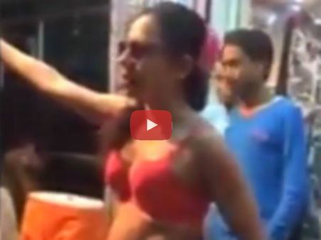 ஜெய்ப்பூரில் இரவில் பிகினியில் ஊரை சுற்றிய இளம்பெண்: வைரலான வீடியோ