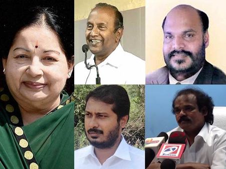 ஜெ.வுடன் சேதுராமன், ஜான்பாண்டியன், தமிமுன் அன்சாரி, பூவை மூர்த்தி சந்திப்பு- அதிமுகவுக்கு ஆதரவு