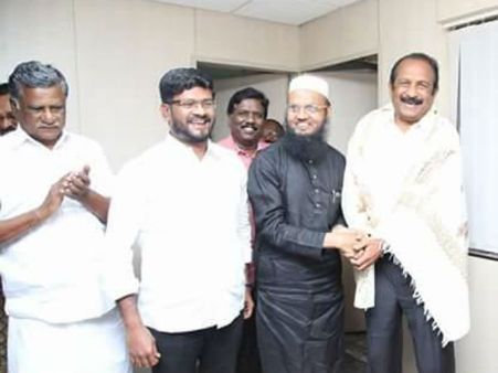 ம.ந. கூட்டணிக்கு இந்திய தேசிய லீக் கட்சி ஆதரவு: தடா. அப்துல் ரஹீம்