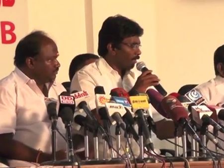 தேமுதிகவில் கலகக் குரல்... திமுகவுடன் கூட்டணி வைக்க எம்.எல்.ஏ.க்கள் போர்க்கொடி- வீடியோ