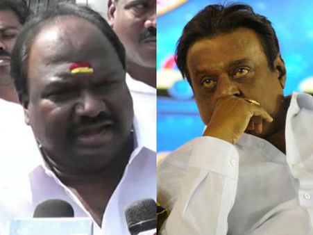 வேட்பு மனு வாபஸ் முடியும் வரை கூட்டணி பேசலாம் என்ற விஜயகாந்த்.. போட்டுத் தாக்கும் சந்திரகுமார்