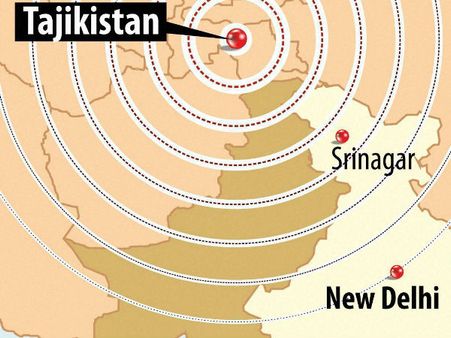 பாகிஸ்தானில் சக்தி வாய்ந்த நிலநடுக்கம்- 2 பேர் பலி.. டெல்லி, காஷ்மீரிலும் நில அதிர்வால் மக்கள் பீதி