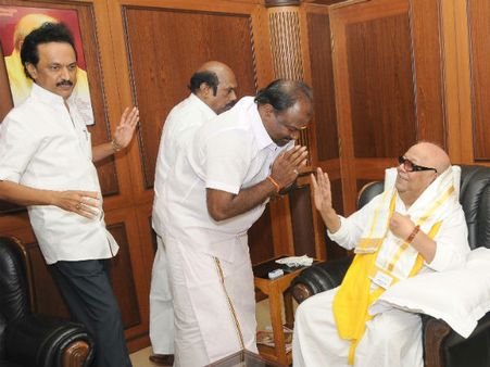 ”இதற்காகத்தான் திமுகவில் சேர்ந்துள்ளோம்” - காரணம் சொல்கிறார் மக்கள் தேமுதிக தலைவர் சந்திரகுமார்!