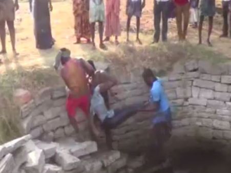 தண்ணீர் எடுத்தபோது தவறி கிணற்றில் விழுந்த பாலிடெக்னிக் மாணவி பலி - வீடியோ