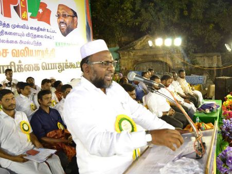 திமுக கூட்டணியிலிருந்து பிரிந்த எஸ்.டி.பி.ஐ கட்சிக்கு சமையல் சிலிண்டர் சின்னம்