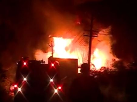 மதுரை அருகே ரசாயன ஆலையில் பயங்கர தீ விபத்து: வீடியோ