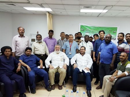 சவுதியில் தமிழ்நாடு தவ்ஹீத் ஜமாஅத் தம்மாம் மண்டலம் நடத்திய ரத்ததான முகாம்