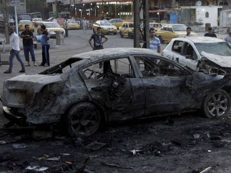 பாக்தாதில் 3 கார் குண்டு வெடிப்பு.... 94 பேர் பலி!