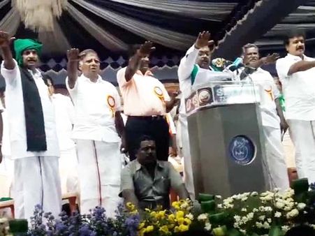 வாக்களிக்க பணம் வாங்க மாட்டோம், கொடுக்க மாட்டோம்: ம.ந.கூ.வினர் உறுதிமொழி- வீடியோ