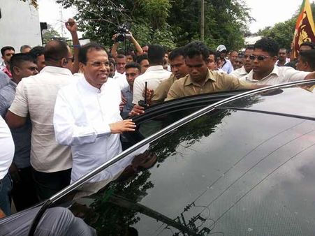 இலங்கை அதிபர் சிறிசேனா 2 நாள் பயணமாக இன்று இந்தியா வருகை