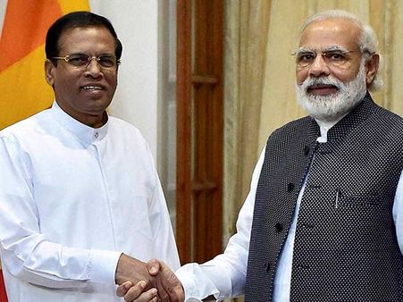 மோடியுடன் மைத்ரிபால சிறிசேன சந்திப்பு- தமிழக மீனவர் பிரச்சனைக்கு நிரந்தர தீர்வு காண வலியுறுத்தல்!