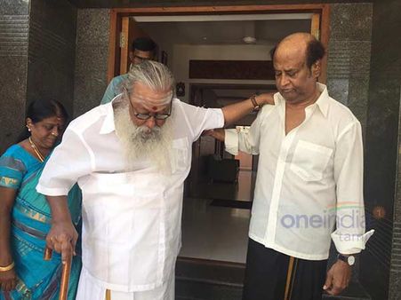 ரஜினியுடனான சந்திப்பு குறித்து எழுத்தாளர் பாலகுமாரன்