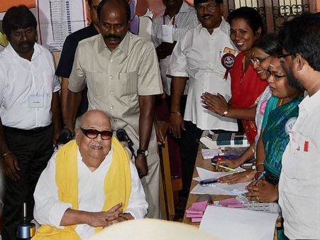 சட்டசபை தேர்தலில் திமுகவின் வெற்றி வாய்ப்பு பிரகாசமாக உள்ளது: கருணாநிதி